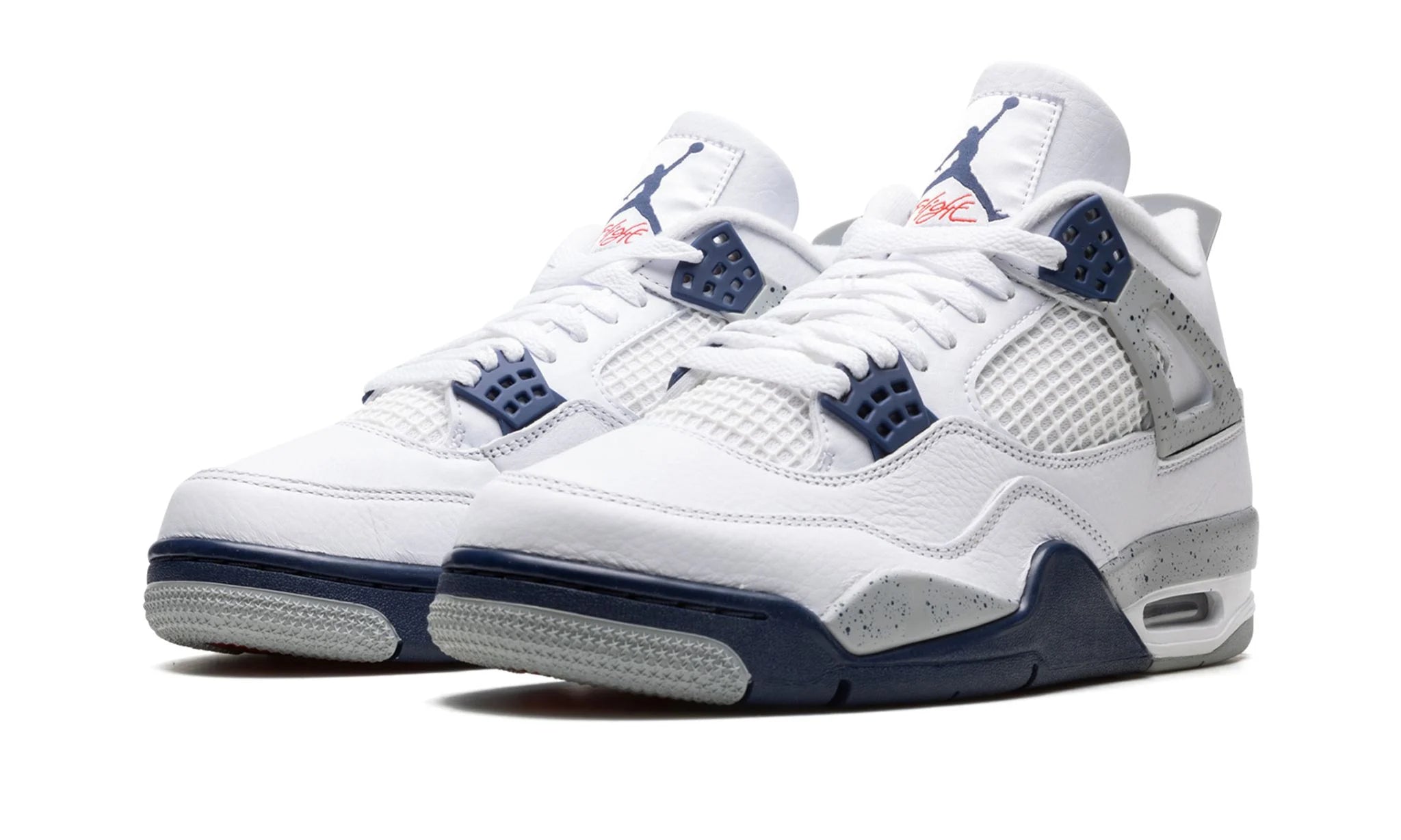 Jordans blauw wit sale