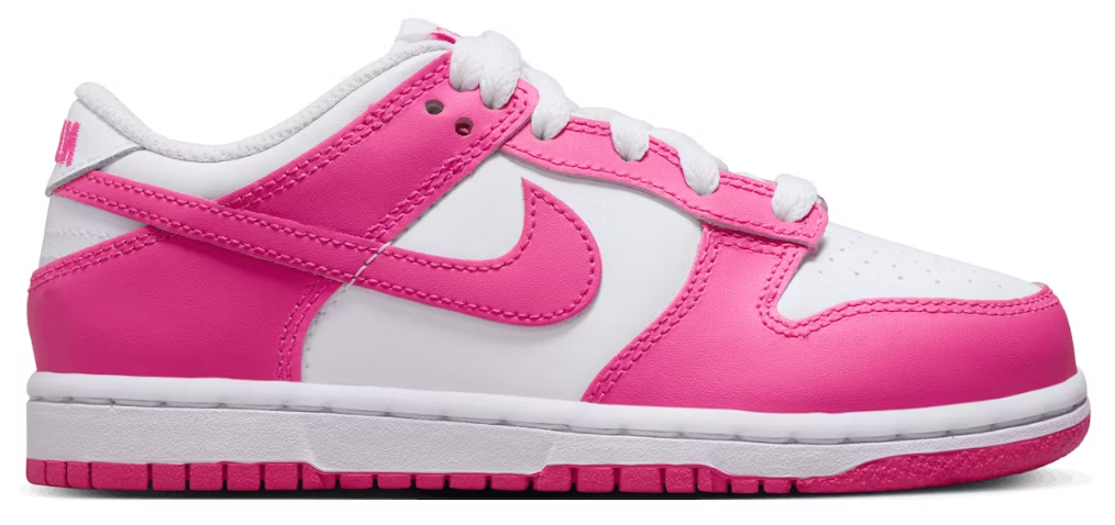 Nike Dunk Low Laser Fuchsia (Kids) - Nike Kids Roze