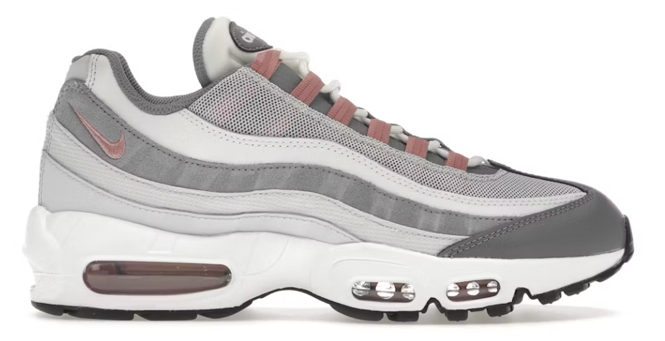 Nike Air Max 95 Vast Grey Red Stardust - Air Max Grijs