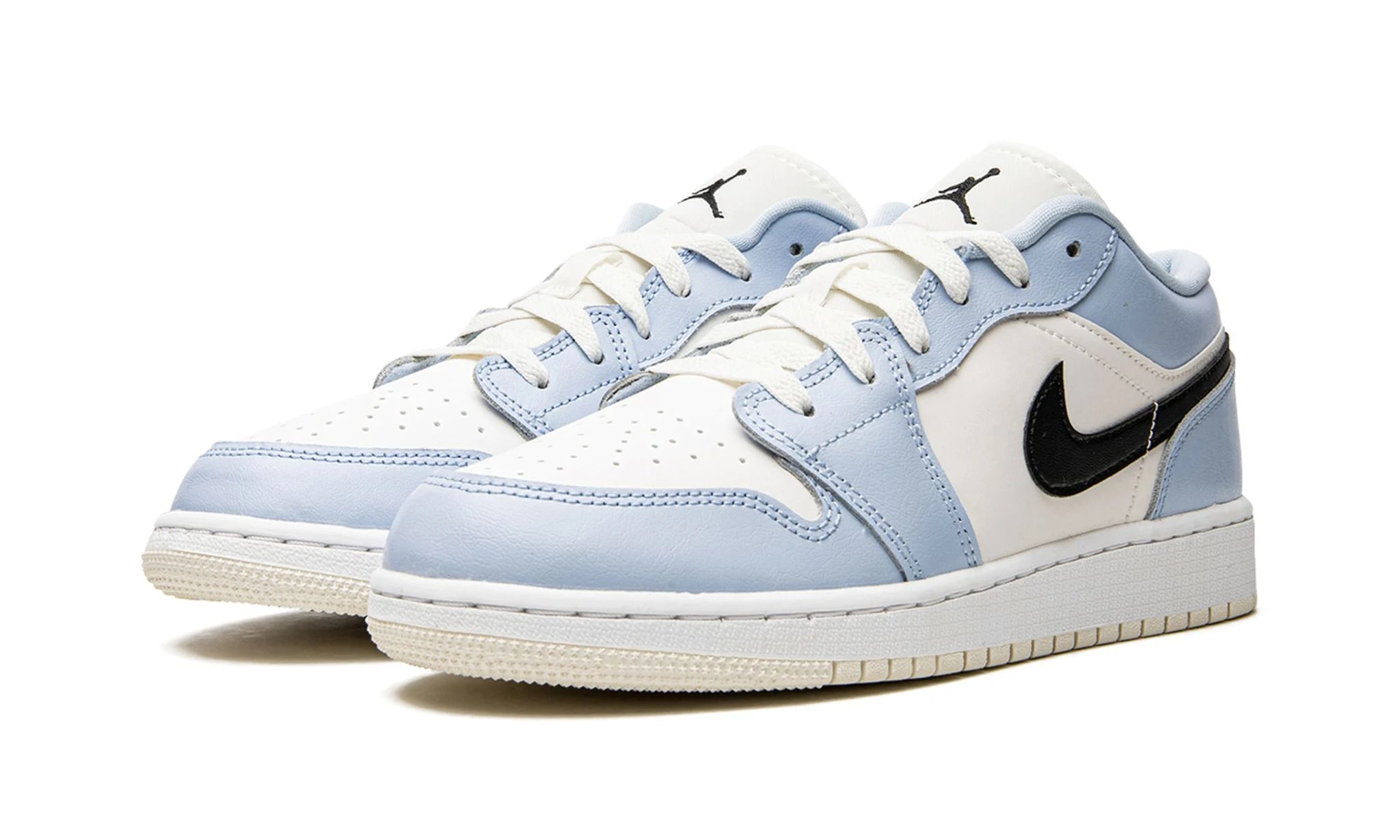 Air Jordan 1 Low Ice Blue Black - - - Pirri - Jordan 1 Low Lichtblauw