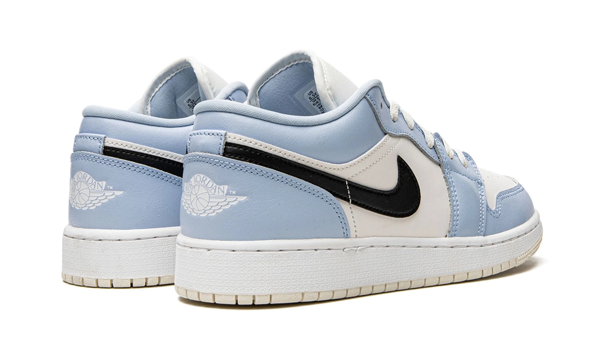 Air Jordan 1 Low Ice Blue Black - - - Pirri - Jordan 1 Low Lichtblauw