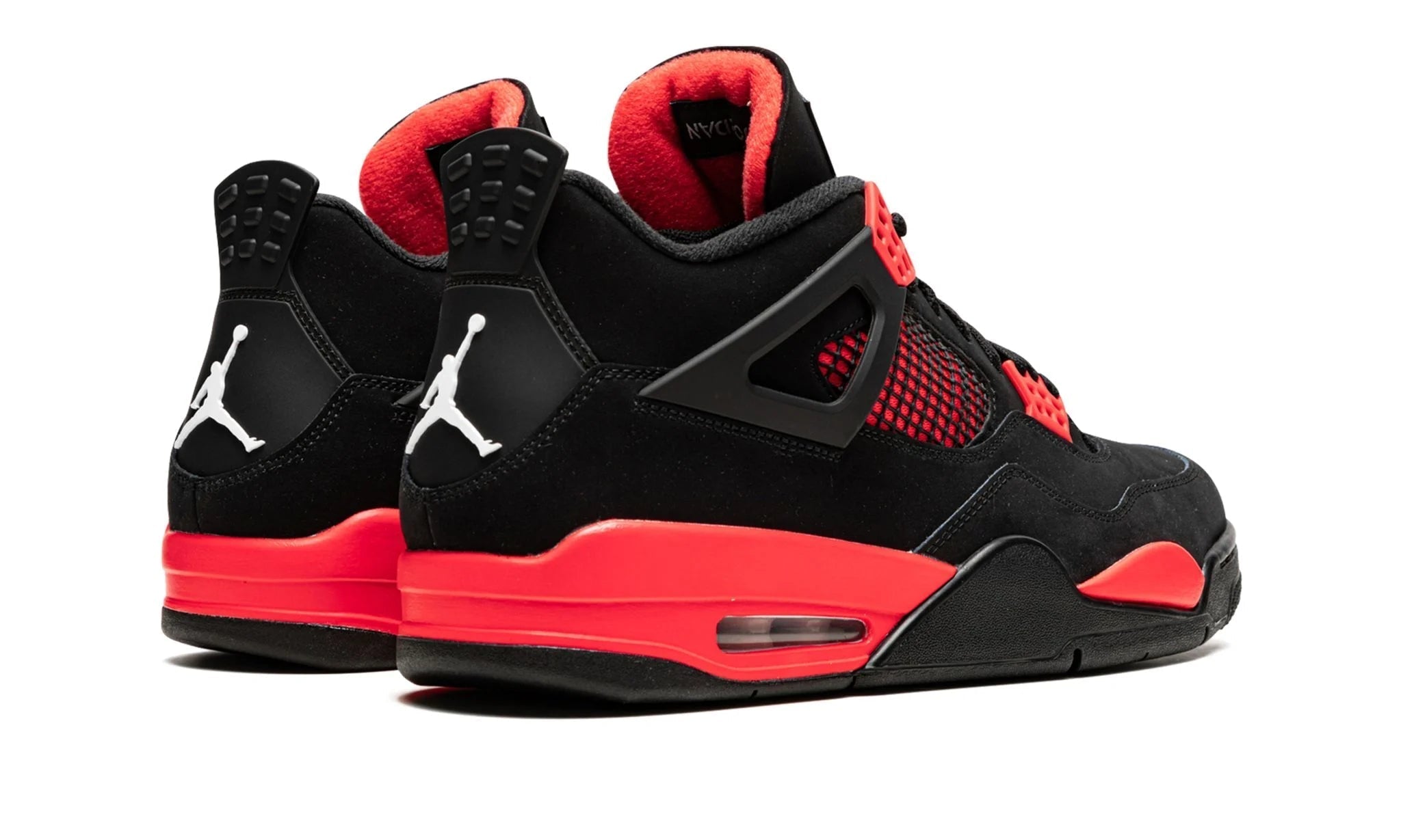 Air Jordan 4 Retro Red Thunder - - - Pirri - Jordan 4 Zwart