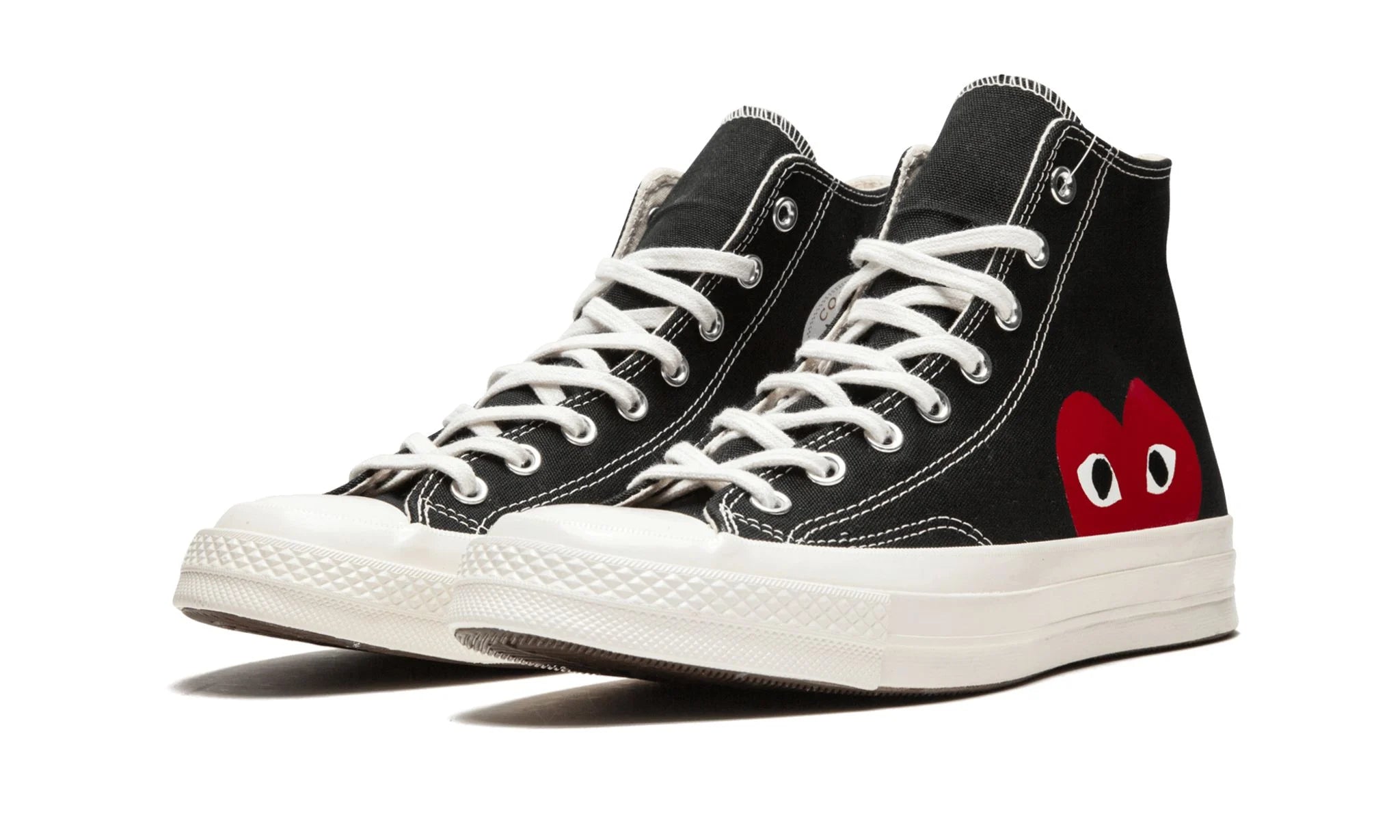 All stars comme des garcons zwart sale