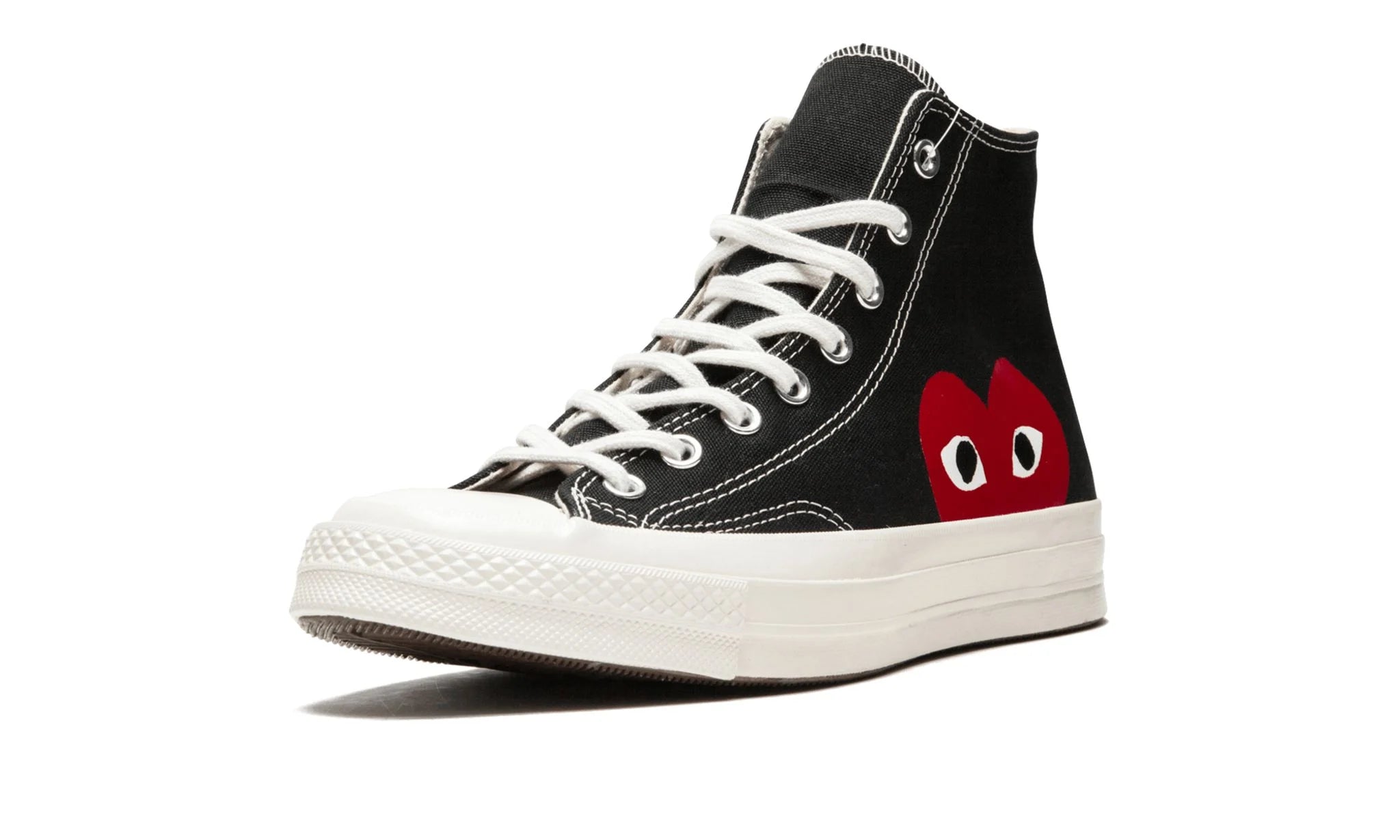 Converse Chuck Taylor All Star 70 Hi Comme des Garcons PLAY Black - Air Force 1 Zwart