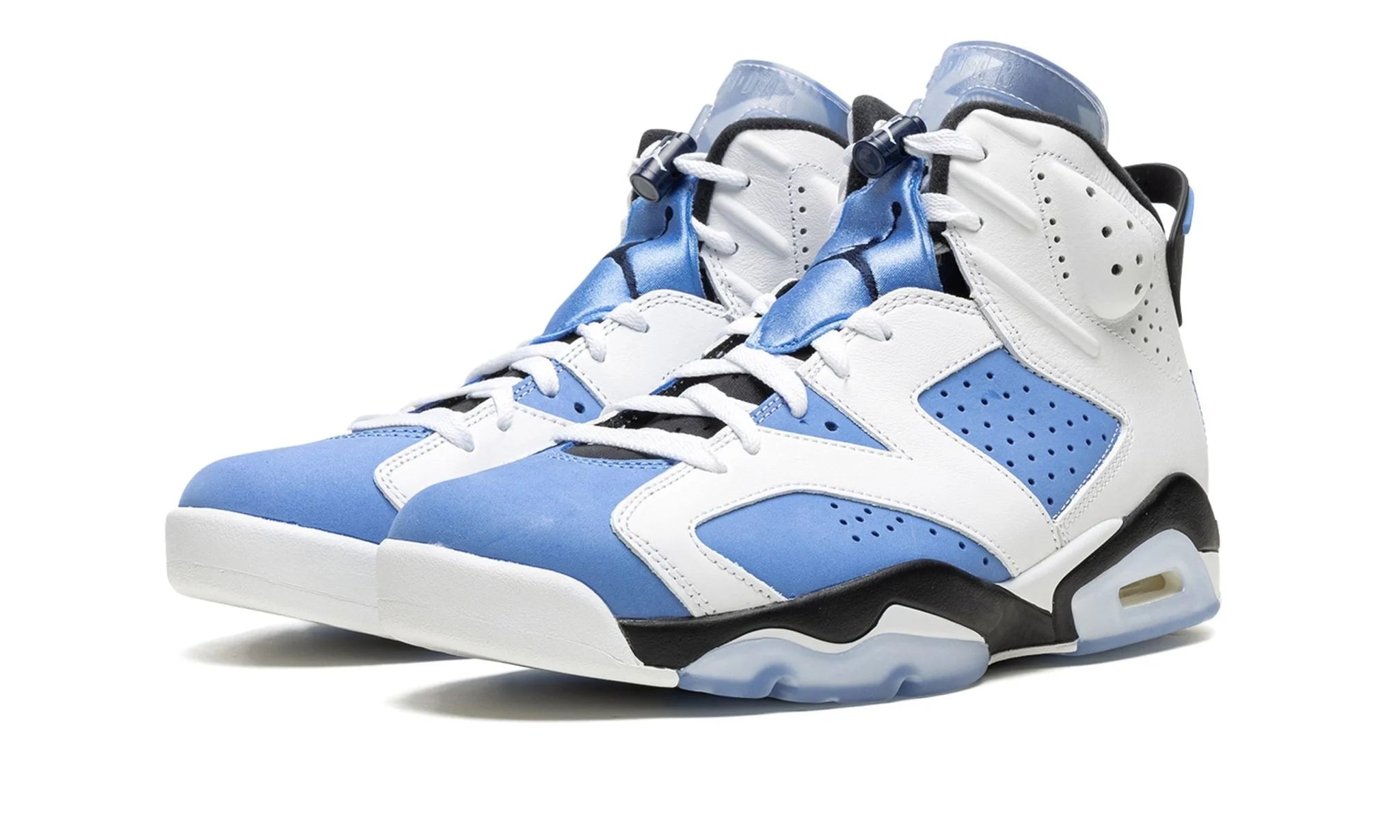 Jordan 6 Retro UNC White - Jordan 6 Blauw