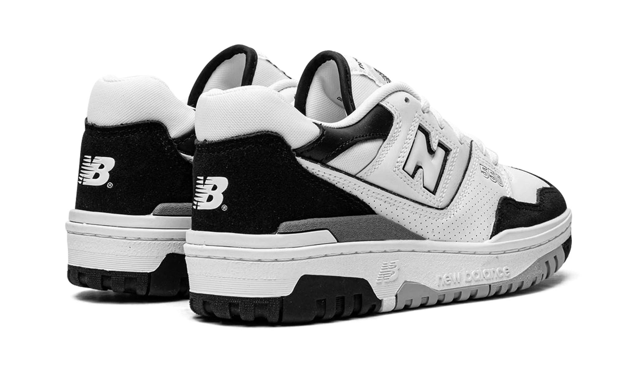 New Balance 550 White Black Rain Cloud - New Balance - Pirri - New Balance Wit