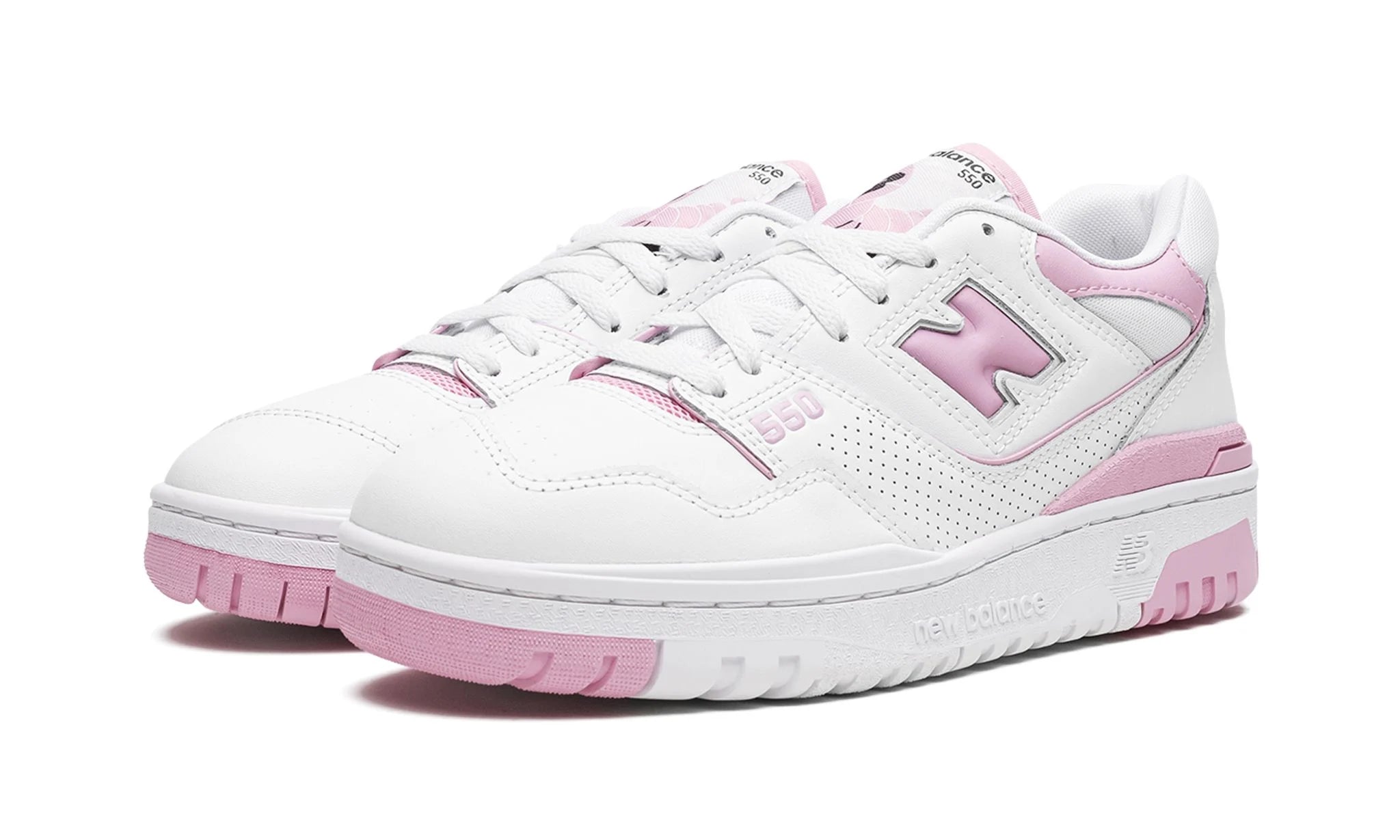 New Balance 550 White Bubblegum Pink - New Balance - Pirri