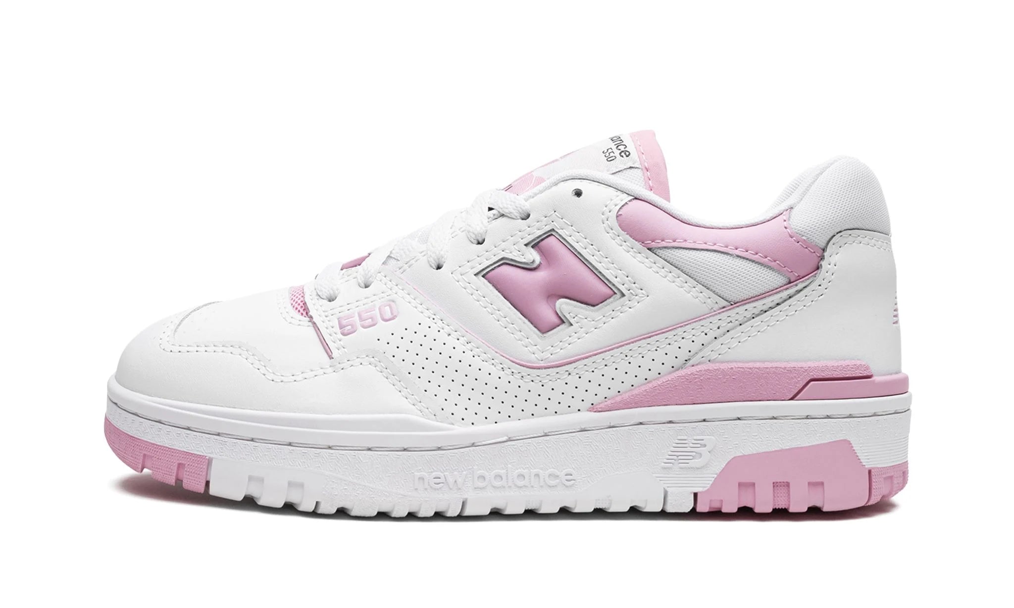 New Balance 550 White Bubblegum Pink - New Balance - Pirri